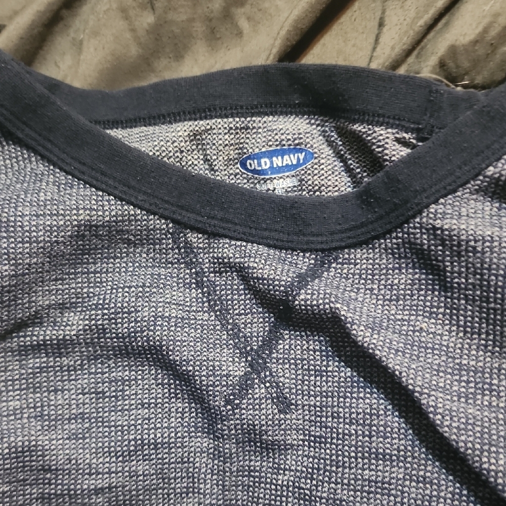 Old Navy Blue Long Sleeve Tee